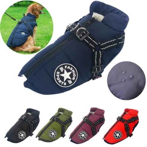 BlissTails Waterproof Dog Harness Jacket 🚚 Free shipping — no surprises at checkout.