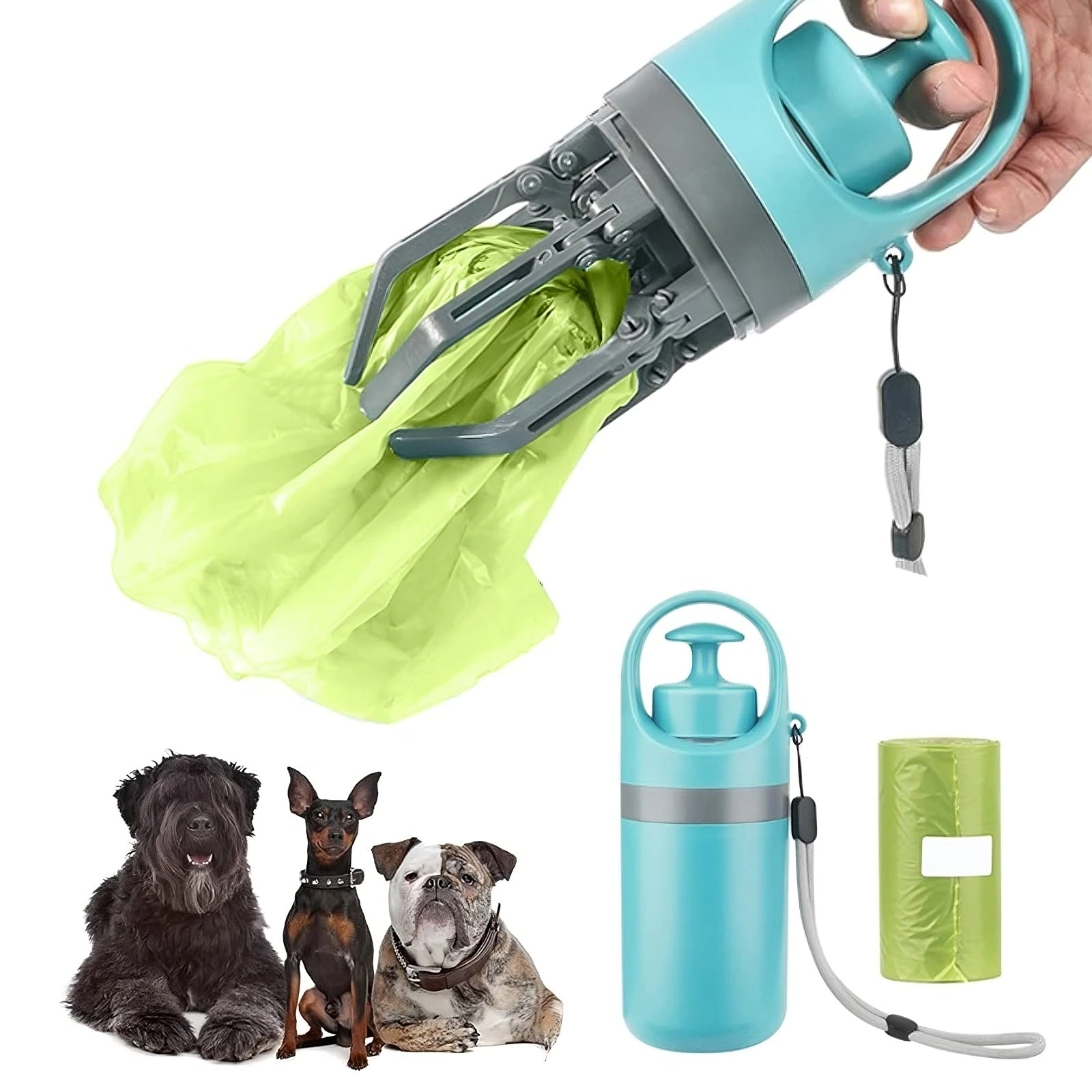 BlissTails Portable Dog Poop Scooper 🚚 Free shipping — no surprises at checkout.